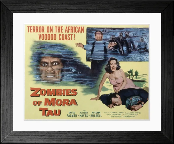 Framed Print : ZOMBIES OF MORA-TAU, Autumn Russell, Gregg Palmer, 1957 Framed Print : ZOMBIES OF MORA-TAU, Autumn Russell, Gregg Palmer, 1957