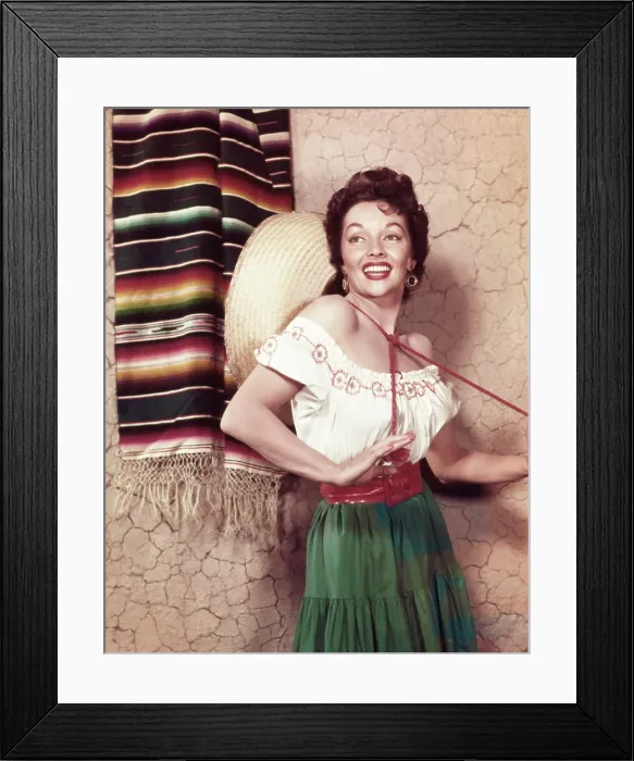Framed Print : Mari Blanchard, ca. mid-1950s