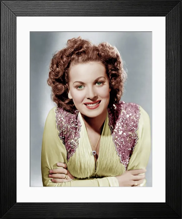 Framed Print : Maureen O'Hara, ca. 1940