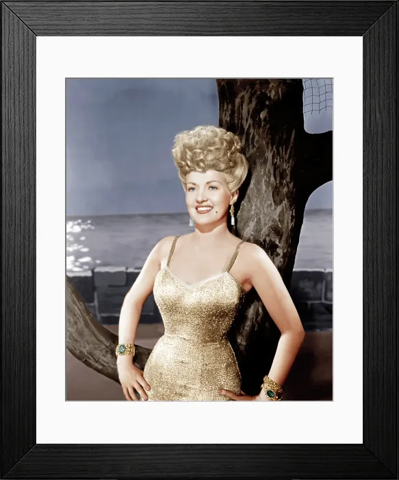 Framed Print : CONEY ISLAND, Betty Grable, 1943. 20th Century-Fox Film Corporation, TM & Copyright / courtesy Everett Collection