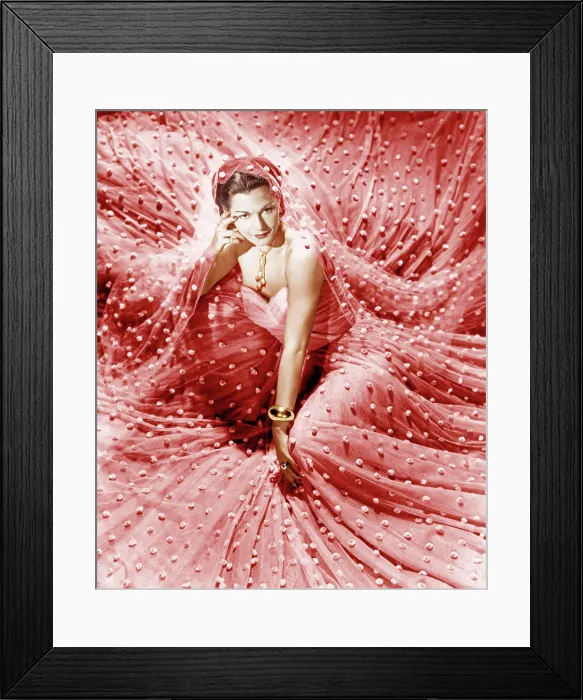 Framed Print : Maria Montez, ca. mid-1940s Framed Print : Maria Montez, ca. mid-1940s