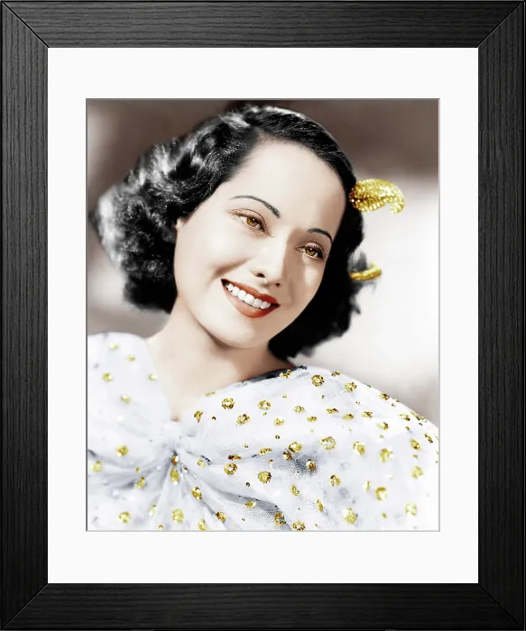 Framed Print : Merle Oberon, ca. 1936