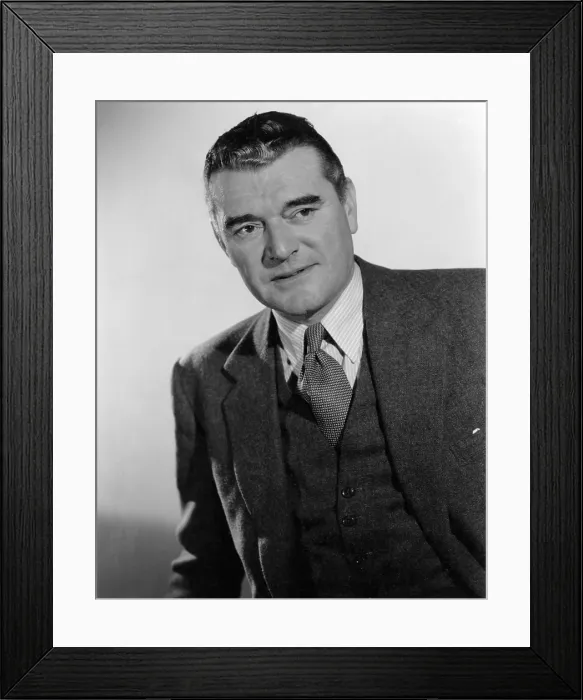 Framed Print : Jack Hawkins, ca. 1950s Framed Print : Jack Hawkins, ca. 1950s