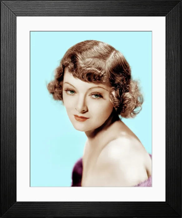 Framed Print : Myrna Loy, ca. 1934 Framed Print : Myrna Loy, ca. 1934