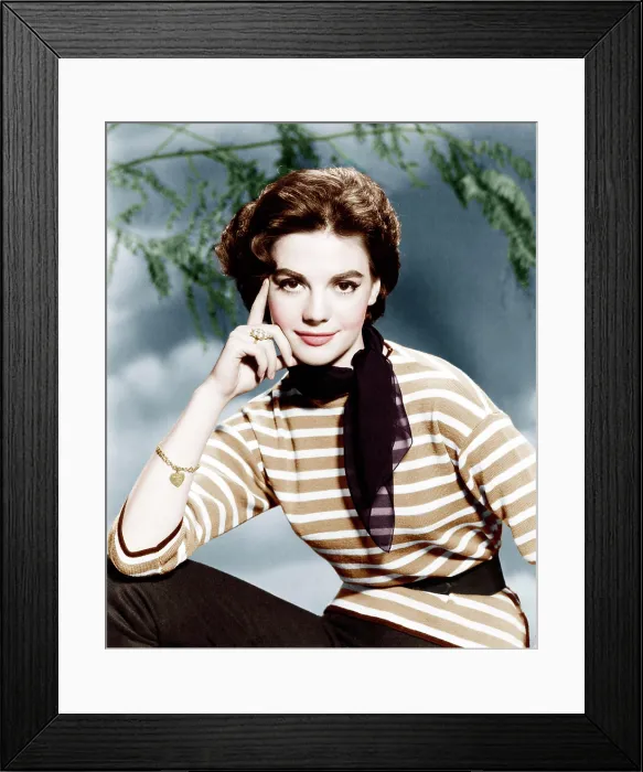 Framed Print : Natalie Wood, ca. 1957