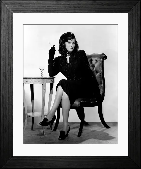 Framed Print : THE WOMAN IN THE WINDOW, Joan Bennett, 1944