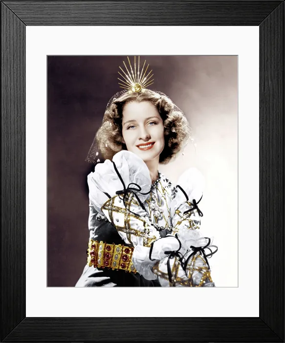 Framed Print : Norma Shearer, ca. 1936
