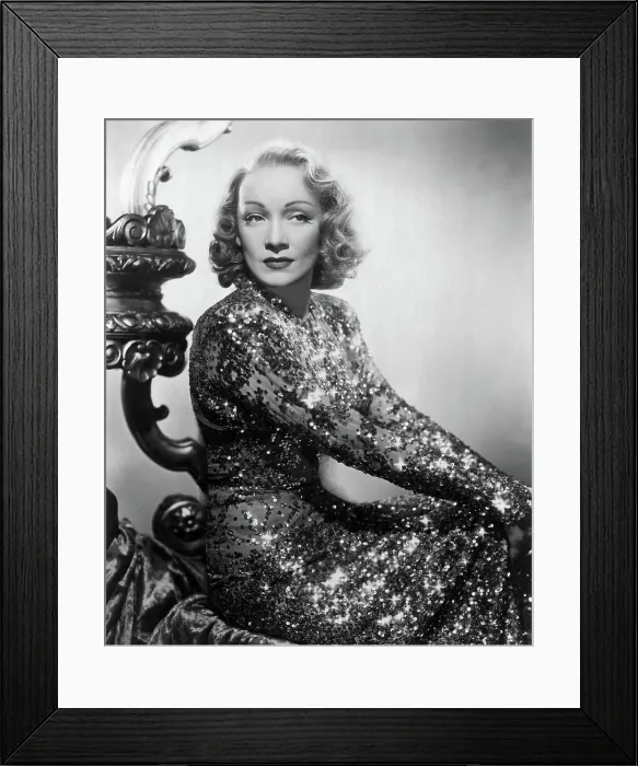 Framed Print : ANGEL, Marlene Dietrich, 1937