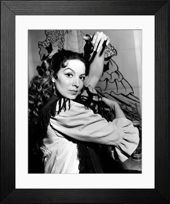 Framed Print : LA BELLE OTERO, (aka LA BELLA OTERO), Maria Felix, 1954