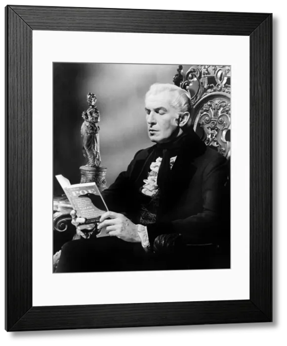 Framed Print : HOUSE OF USHER, Vincent Price 1960 Framed Print : HOUSE OF USHER, Vincent Price 1960