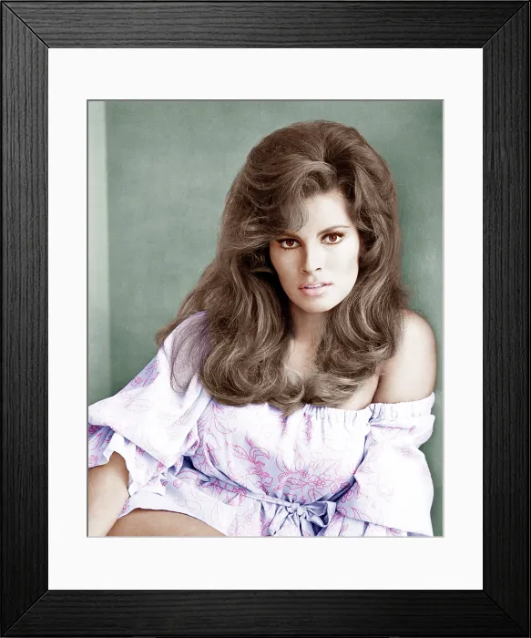 Framed Print : Raquel Welch, 1968 Framed Print : Raquel Welch, 1968