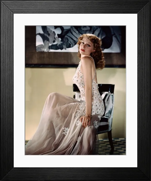 Framed Print : Rita Hayworth, ca. 1940s