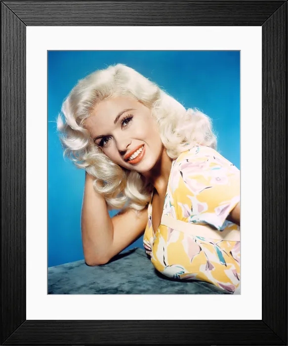 Framed Print : KISS THEM FOR ME, Jayne Mansfield, 1957