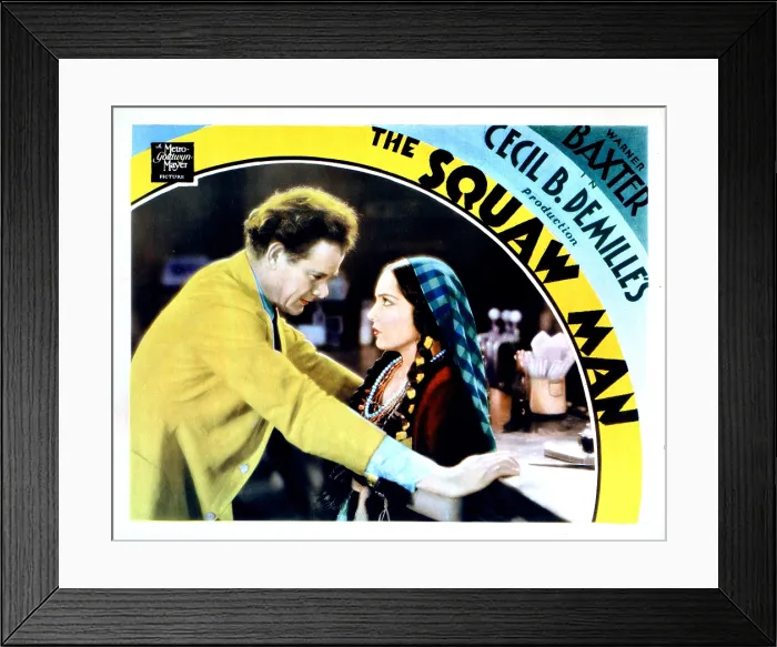 Framed Print : THE SQUAW MAN, from left, Charles Bickford, Lupe Velez, 1931 Framed Print : THE SQUAW MAN, from left, Charles Bickford, Lupe Velez, 1931