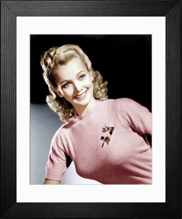 Framed Print : Carole Landis, ca. 1941