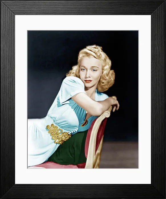 Framed Print : Carole Landis, ca. 1940 Framed Print : Carole Landis, ca. 1940