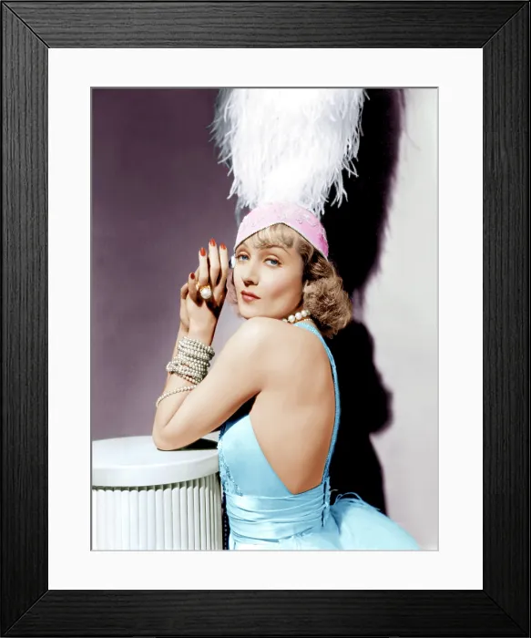 Framed Print : Carole Lombard, ca. 1930s