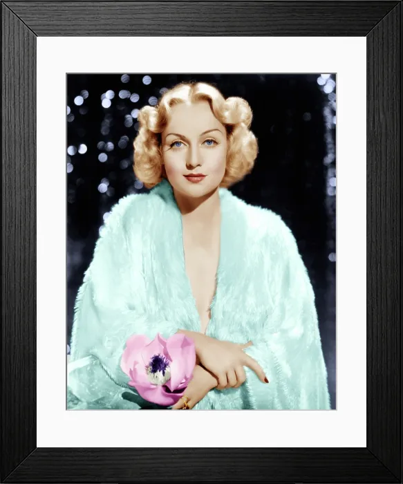 Framed Print : Carole Lombard, ca. 1930s Framed Print : Carole Lombard, ca. 1930s