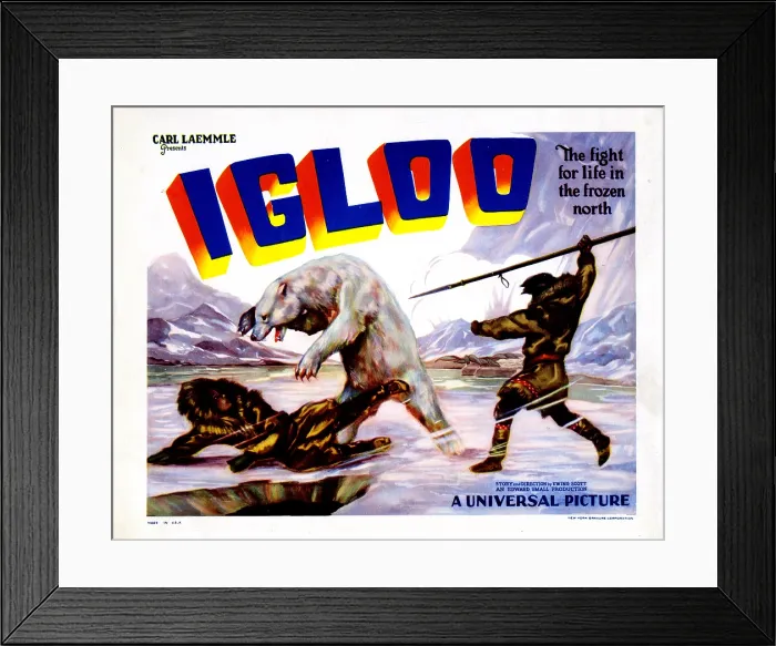 Framed Print : IGLOO, 1932
