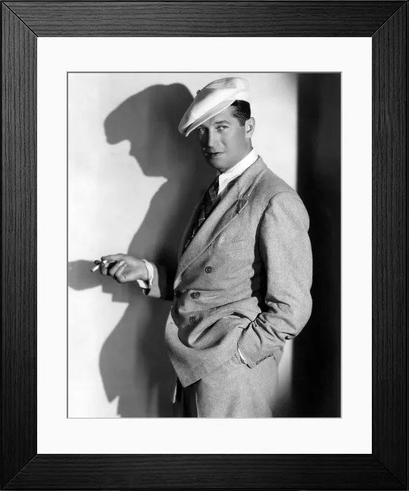 Framed Print : Maurice Chevalier, ca. 1930s Framed Print : Maurice Chevalier, ca. 1930s