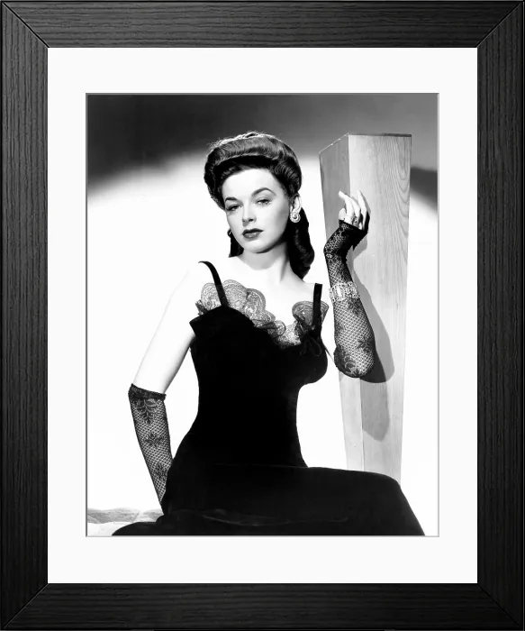 Framed Print : Marguerite Chapman, ca. mid-1940s Framed Print : Marguerite Chapman, ca. mid-1940s