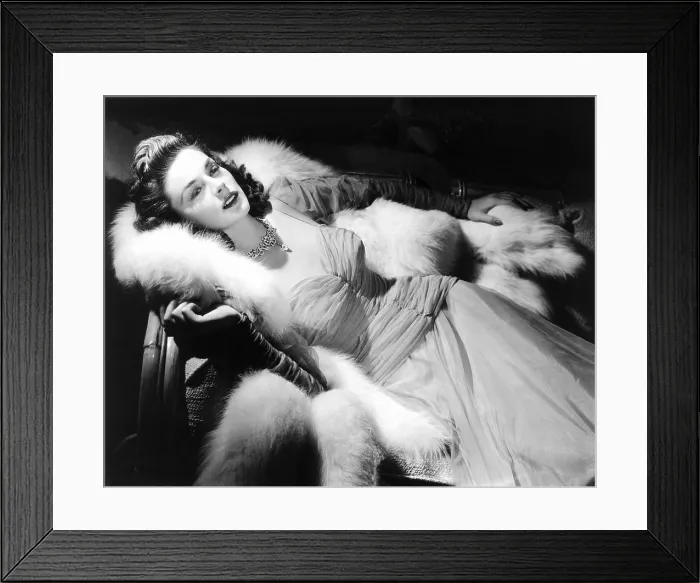 Framed Print : Marguerite Chapman, ca. mid-1940s