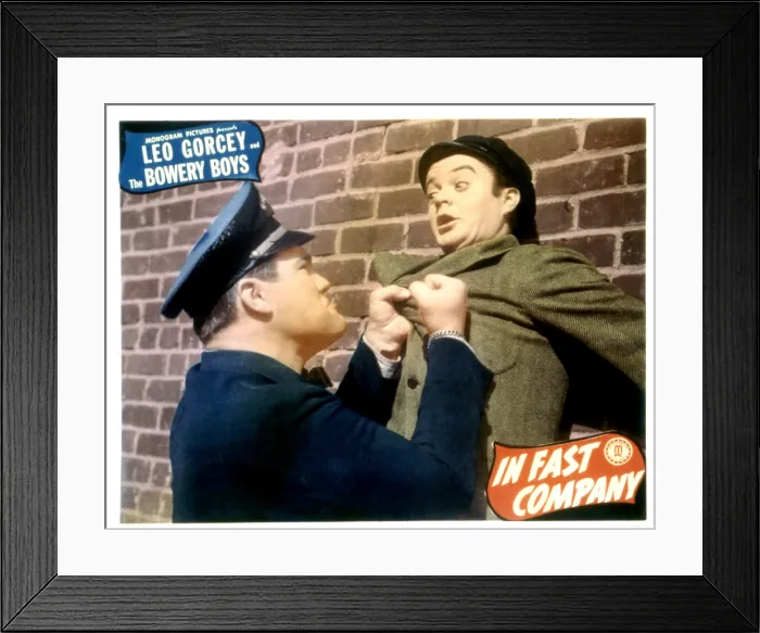 Framed Print : IN FAST COMPANY, George Eldredge, Leo Gorcey, 1946