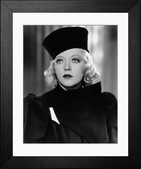 Framed Print : Marion Davies modeling a Cossack turban and matching coat, 1936 Framed Print : Marion Davies modeling a Cossack turban and matching coat, 1936