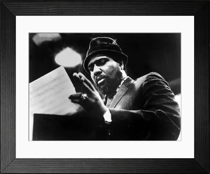 Framed Print : Thelonious Monk (1917-1982) Jazz pianist, photo: 1968 Framed Print : Thelonious Monk (1917-1982) Jazz pianist, photo: 1968