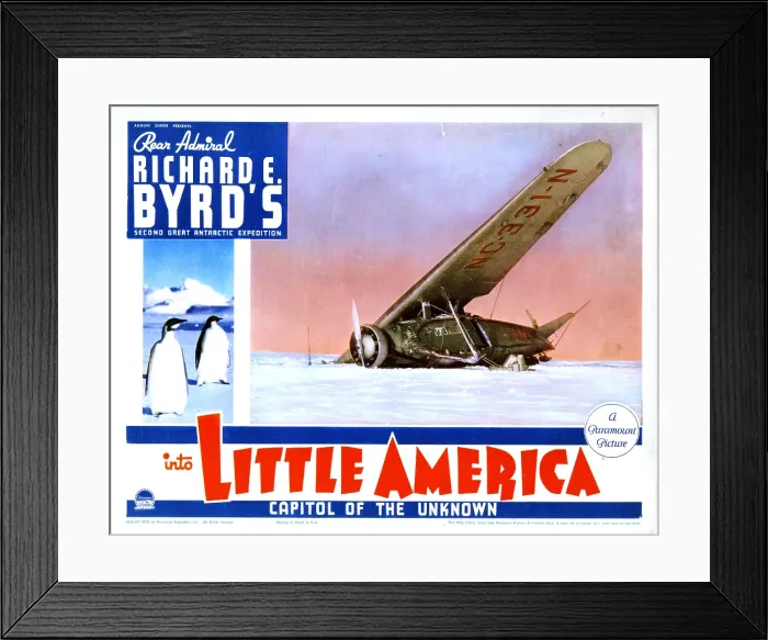 Framed Print : INTO LITTLE AMERICA, 1935