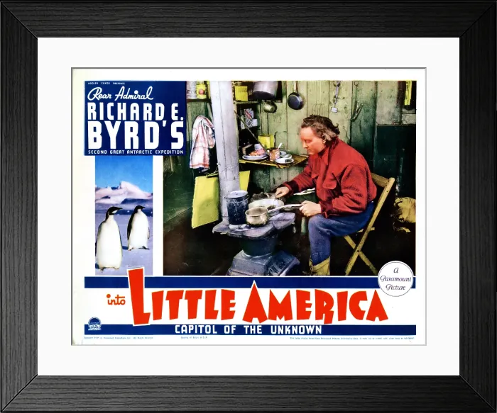 Framed Print : INTO LITTLE AMERICA, Richard E. Byrd, 1935 Framed Print : INTO LITTLE AMERICA, Richard E. Byrd, 1935