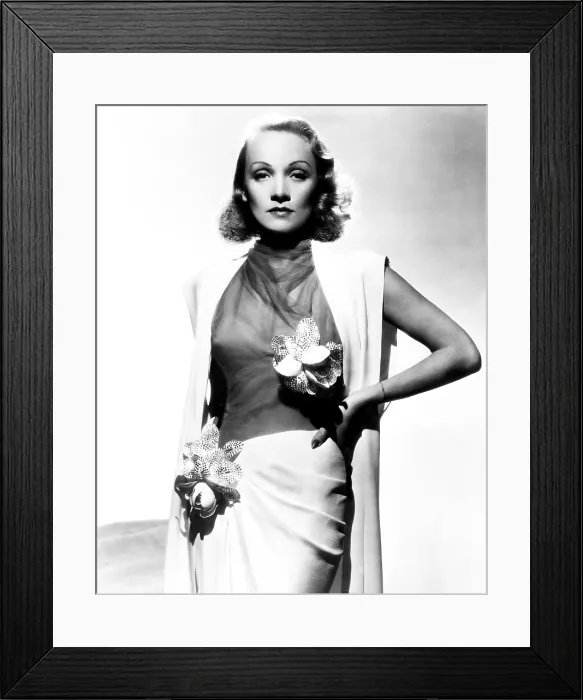 Framed Print : Marlene Dietrich, ca. late 1930s