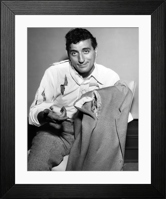 Framed Print : Tony Bennett, c. 1956.. Courtesy: CSU Archives / Everett Collection Framed Print : Tony Bennett, c. 1956.. Courtesy: CSU Archives / Everett Collection