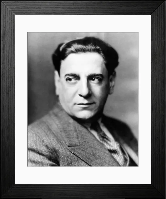 Framed Print : Tito Schipa (1888-1965), Italian opera singer, circa 1930s. Courtesy: CSU Archives / Everett Collection