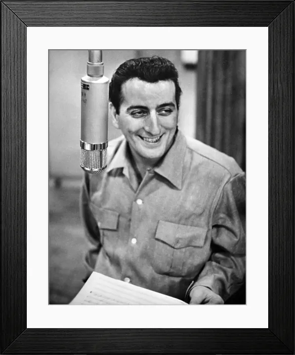 Framed Print : Tony Bennett, c. 1954.. Courtesy: CSU Archives  /  Everett Collection