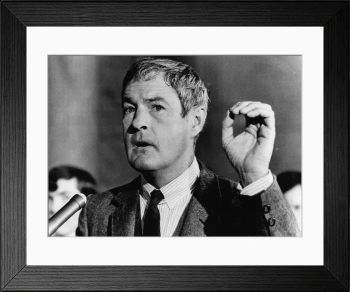 Framed Print : Timothy Leary (1920-1996)