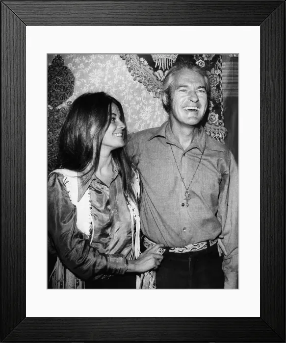 Framed Print : Timothy Leary (right, 1920-1996), and Rosemary Leary (left) at a news conference after his decision to run for Governor of California