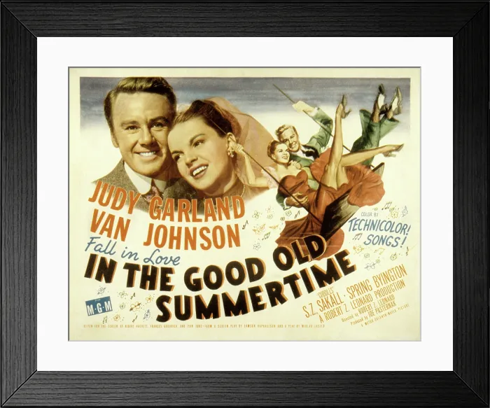 Framed Print : IN THE GOOD OLD SUMMERTIME, Van Johnson, Judy Garland, 1949