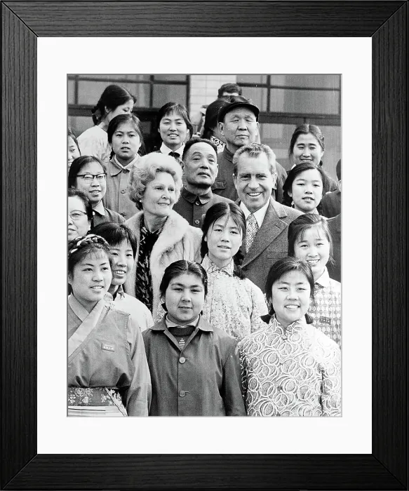 Framed Print : EV1858 - NIXON IN CHINA. Courtesy: CSU Archives / Everett Collection Framed Print : EV1858 - NIXON IN CHINA. Courtesy: CSU Archives / Everett Collection