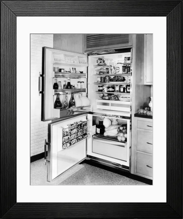 Framed Print : EV1905 - Refrigerator, 1961. Courtesy: CSU Archives  /  Everett Collection