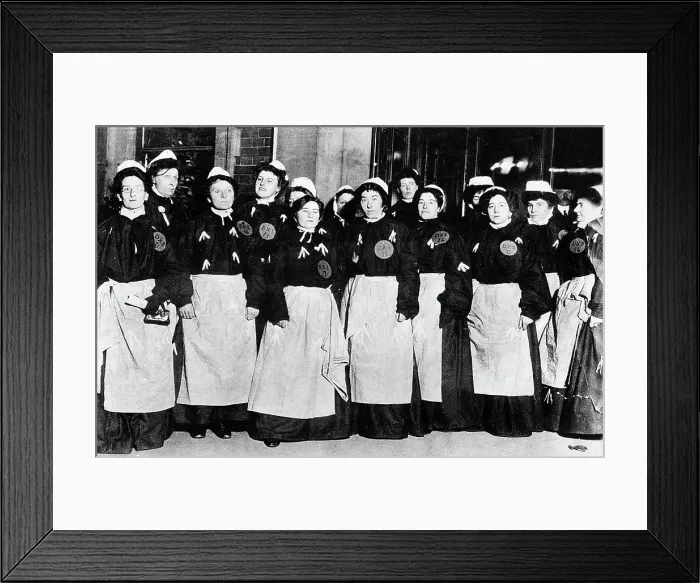 Framed Print : EV2093 - SUFFRAGE WOMEN. Courtesy: CSU Archives  /  Everett Collection