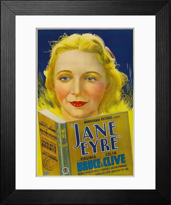 Framed Print : JANE EYRE, Virginia Bruce, 1934