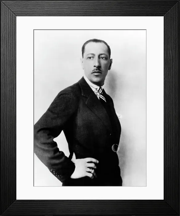 Framed Print : Russian composer Igor Stravinsky, (1882-1971), 1936.. Courtesy: CSU Archives  /  Everett Collection