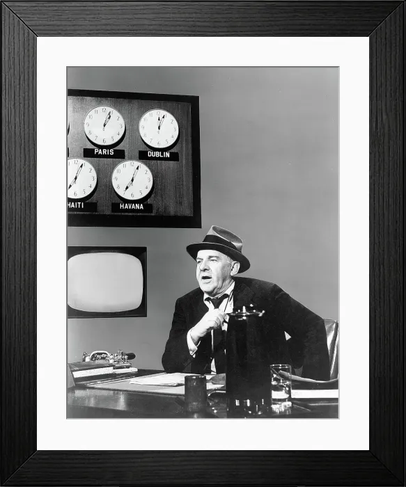 Framed Print : EV1862 - WALTER WINCHELL. Courtesy: CSU Archives / Everett Collection Framed Print : EV1862 - WALTER WINCHELL. Courtesy: CSU Archives / Everett Collection
