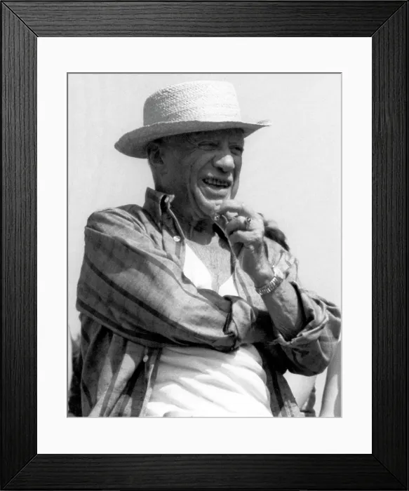 Framed Print : Spanish artist Pablo Picasso, (1881-1973), watching a bullfight, 1965.. Courtesy: CSU Archives / Everett Collection Framed Print : Spanish artist Pablo Picasso, (1881-1973), watching a bullfight, 1965.. Courtesy: CSU Archives / Everett Collection