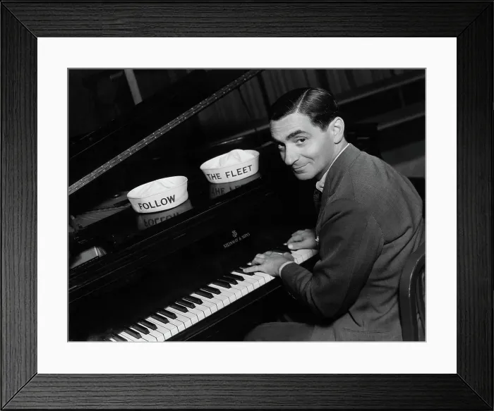 Framed Print : Irving Berlin, at piano, 1936, publicity shot for FOLLOW THE FLEET. Courtesy: CSU Archives / Everett Collection Framed Print : Irving Berlin, at piano, 1936, publicity shot for FOLLOW THE FLEET. Courtesy: CSU Archives / Everett Collection