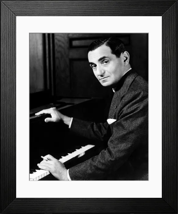Framed Print : Irving Berlin, 1948. Courtesy: CSU Archives / Everett Collection Framed Print : Irving Berlin, 1948. Courtesy: CSU Archives / Everett Collection