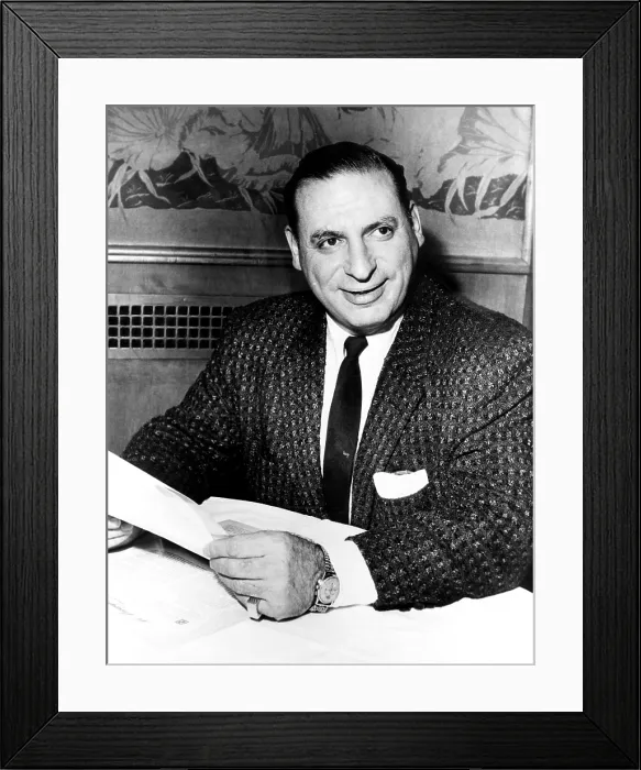 Framed Print : Irv Kupcinet, circa 1950s. Courtesy: CSU Archives  /  Everett Collection