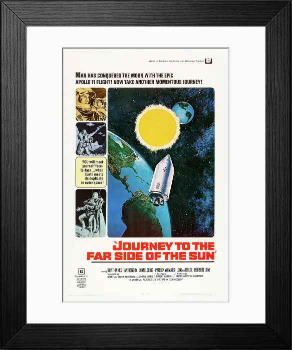 Framed Print : JOURNEY TO THE FAR SIDE OF THE SUN, US poster, 1969 Framed Print : JOURNEY TO THE FAR SIDE OF THE SUN, US poster, 1969