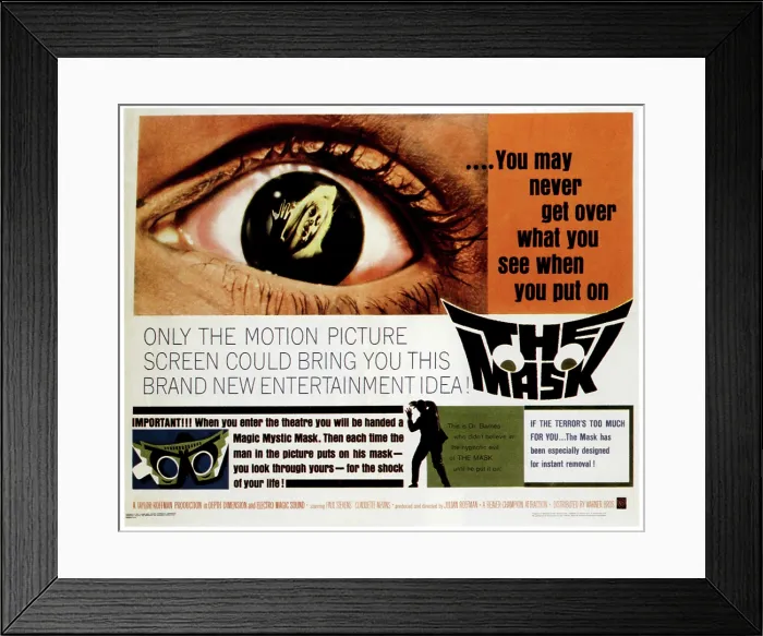 Framed Print : THE MASK, 1961